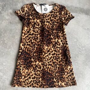 Animal Print Mini dress